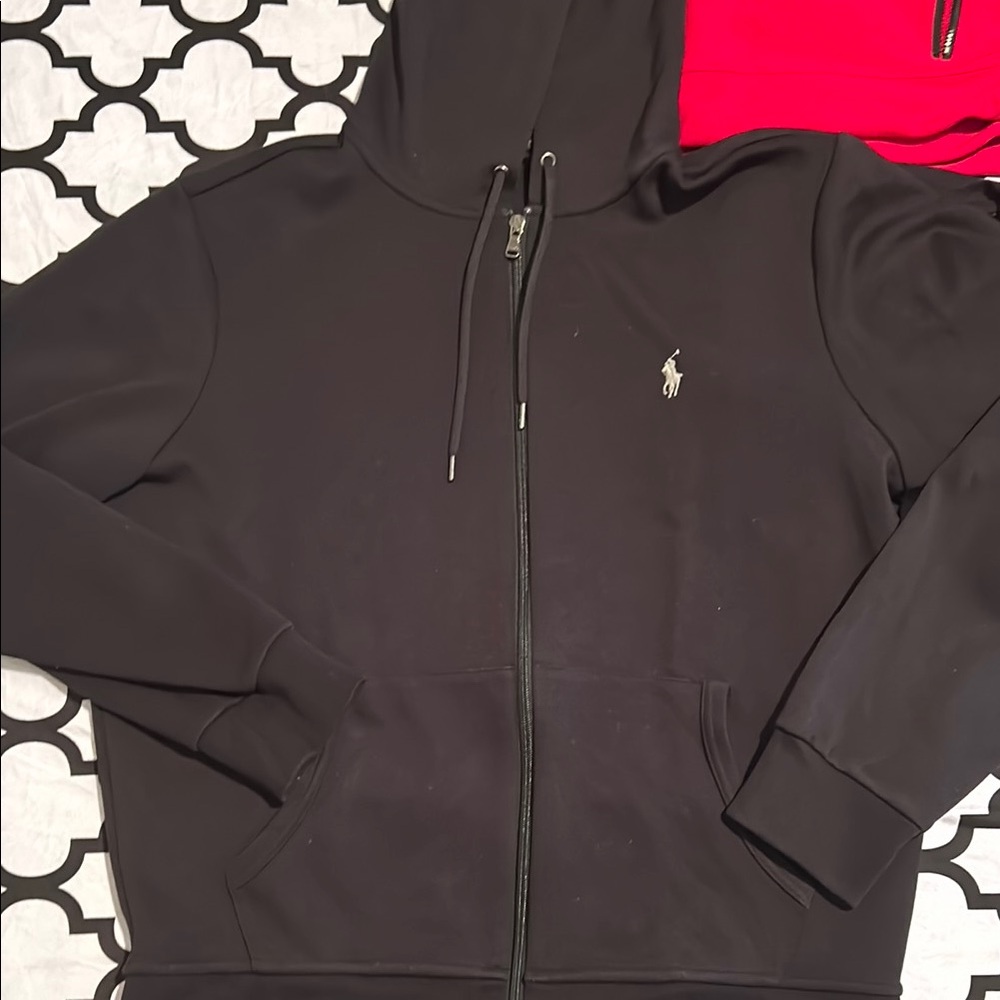 Black Hoodie with Logo